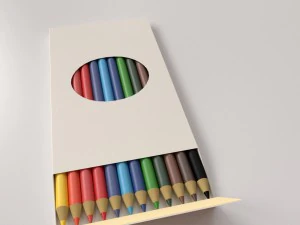 colour pencil 3D Model