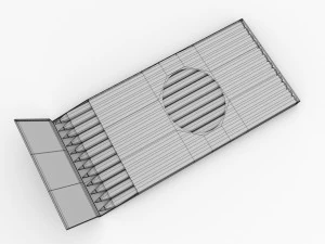 colour pencil 3D Model