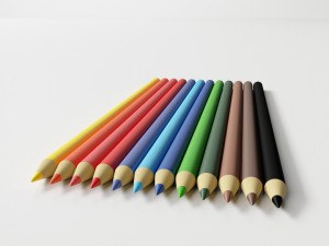 colour pencil v2 3D मॉडल