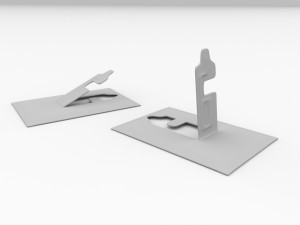 mosquito coil stand Modelo 3D