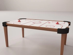 air hockey table 3D Model