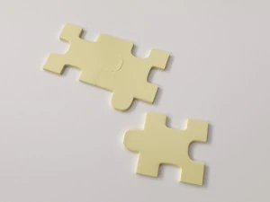 peça do quebra-cabeça Modelo 3D