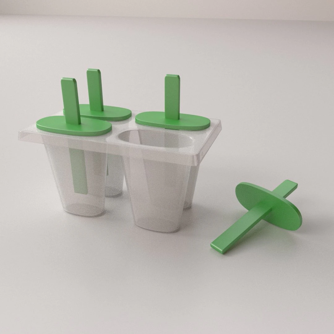 ice cream mold 3D Model .c4d .max .obj .3ds .fbx .stl .blend