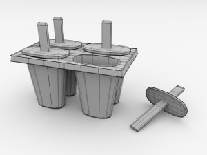 ice cream mold 3D Model