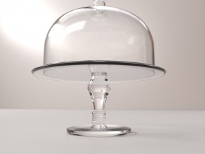 cake stand dome 3D Model
