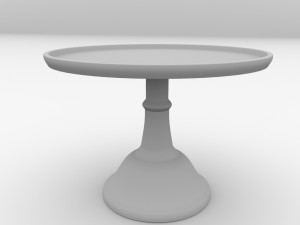 cake stand 3D Model