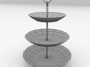 carrinho de bolo v2 Modelo 3D