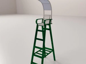 tenis hakem koltuğu 3D Model