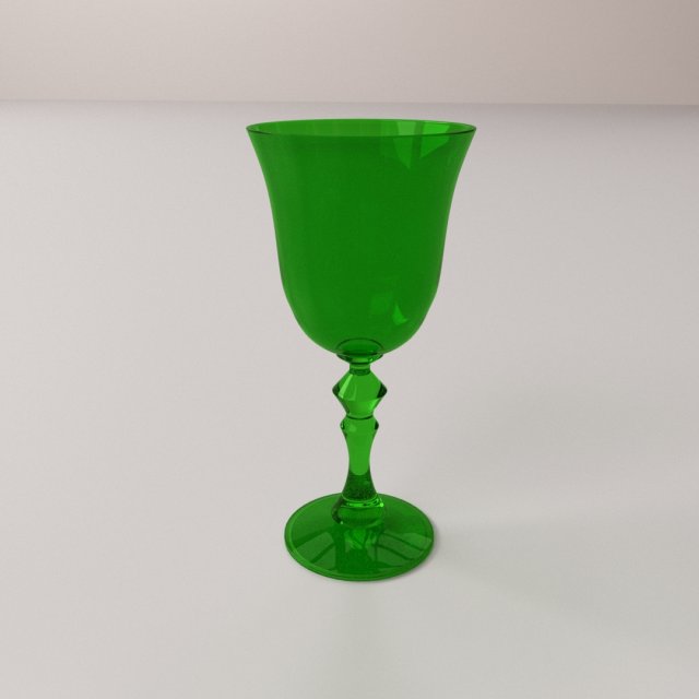 wine glass v3 Model 3D .c4d .max .obj .3ds .fbx .stl .blend 