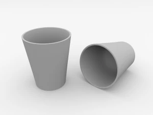 shot glass 3D Model