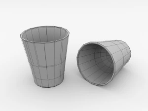 shot glass 3D Model