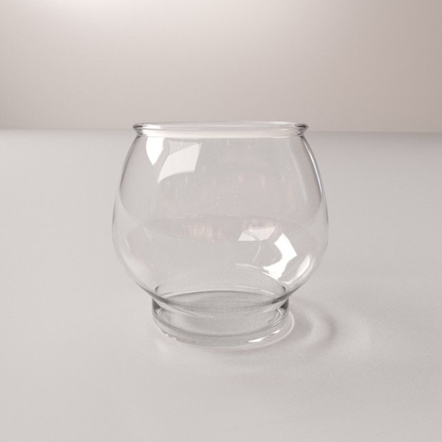 fish bowl 3D 模型 .c4d .max .obj .3ds .fbx .stl .blend 