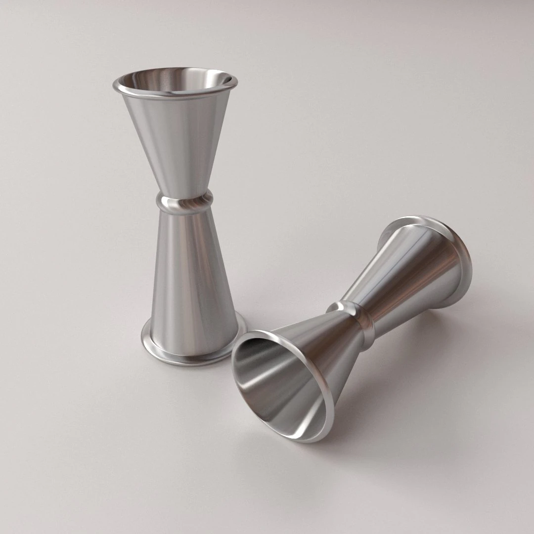 jigger 3D Model .c4d .max .obj .3ds .fbx .stl .blend 