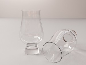 whisky glass 3D 모델