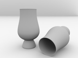whisky glass 3D 模型