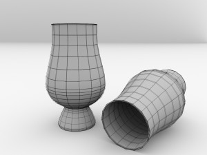 whisky glass 3D 模型