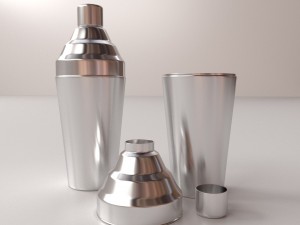 cocktail shaker 3D Model