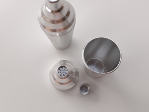 cocktail shaker Model 3D