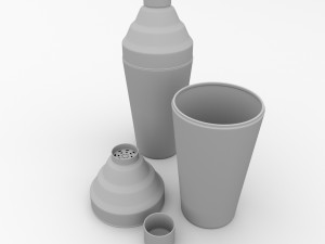 cocktail shaker Model 3D