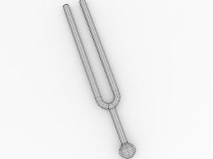 tuning fork 3D Model