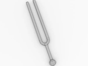 tuning fork 3D Model