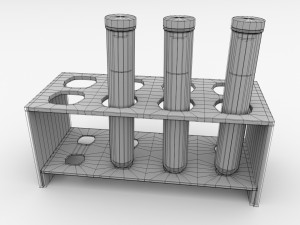 blood sample tube Modello 3D