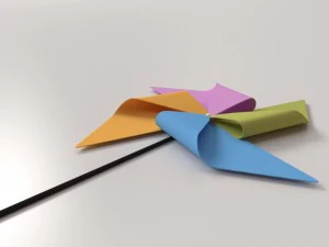 pinwheel 3D Model
