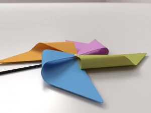 pinwheel 3D Model