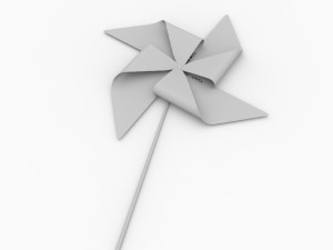 pinwheel Model 3D