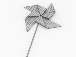 pinwheel 3D Model