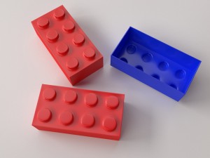 brick toy 3D-Modell