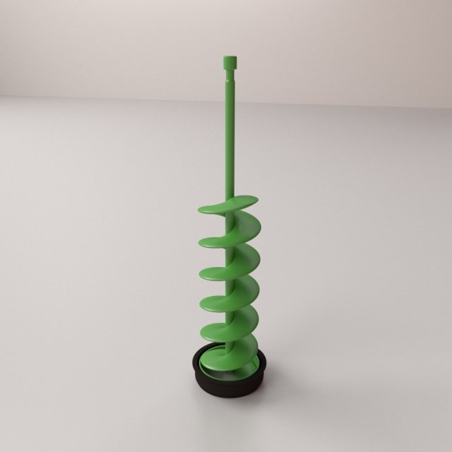 ice augers 3D Model .c4d .max .obj .3ds .fbx .stl .blend 