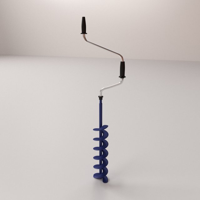 ice augers v2 3Dモデル .c4d .max .obj .3ds .fbx .stl .blend