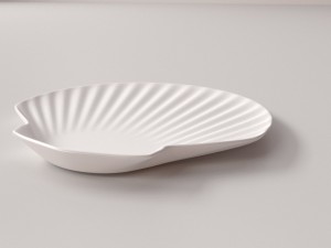 shell plate Modelo 3D
