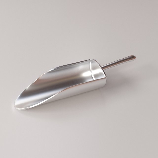 scoop 3D Model .c4d .max .obj .3ds .fbx .stl .blend 