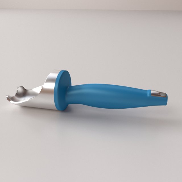 scoop v2 Model 3D .c4d .max .obj .3ds .fbx .stl .blend 