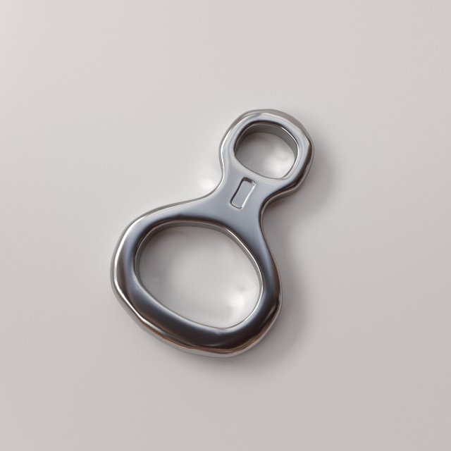 belay device 3D Model .c4d .max .obj .3ds .fbx .stl .blend 