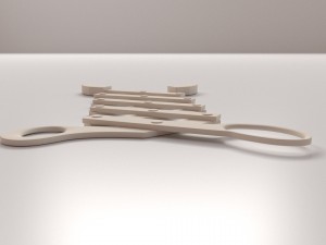 scissor extension arm 3D Model