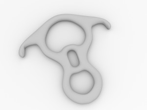 belay device v2 Model 3D