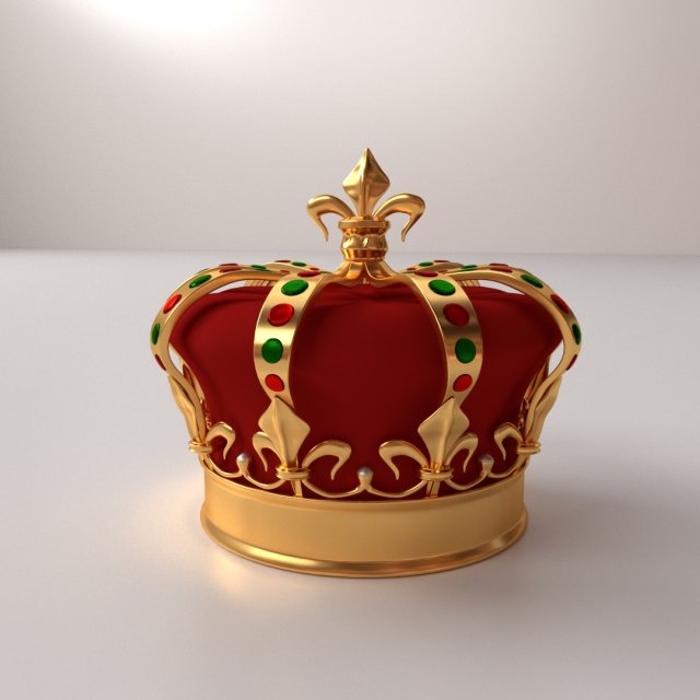 crown v2 Modèle 3D .c4d .max .obj .3ds .fbx .stl .blend 