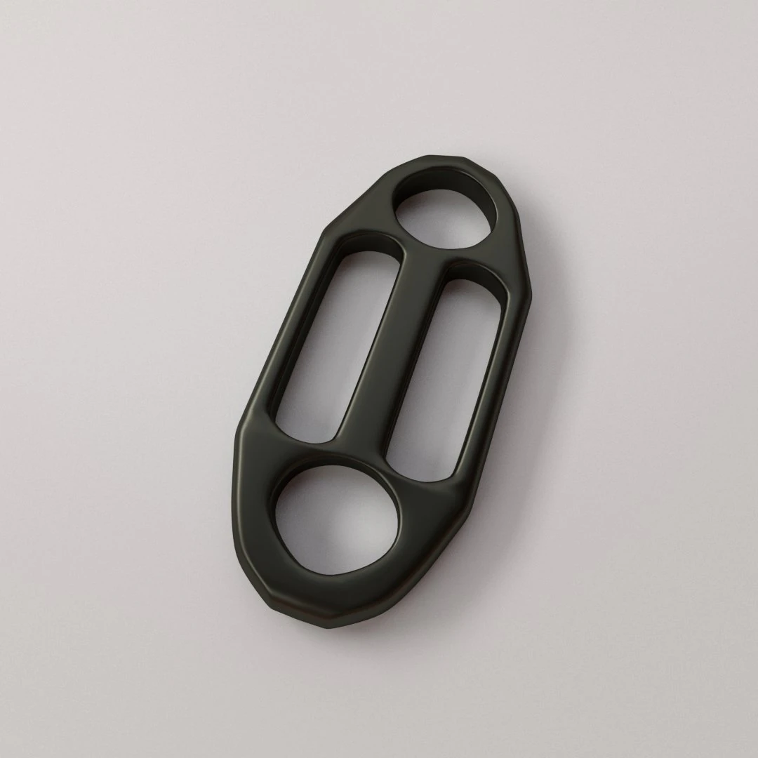belay device v4 3D Model .c4d .max .obj .3ds .fbx .stl .blend 
