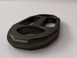 belay device v4 3D Model