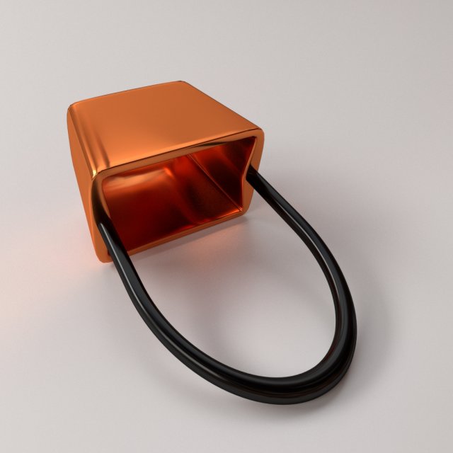 belay device v3 3D Model .c4d .max .obj .3ds .fbx .stl .blend