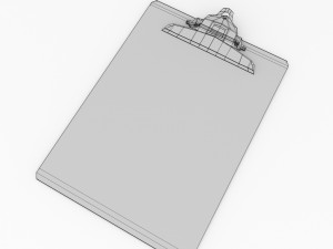 clipboard 3D Модель
