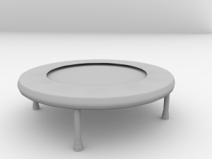 trampoline Model 3D