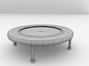 trampoline Model 3D