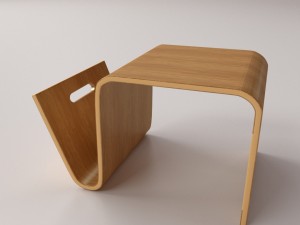 magazine table 3D Model
