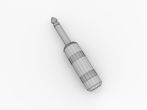 mono plug 3D Model