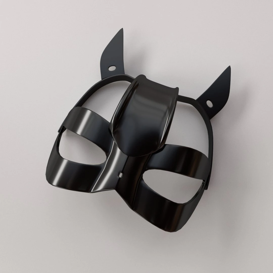 cat mask 3D Model .c4d .max .obj .3ds .fbx .stl .blend