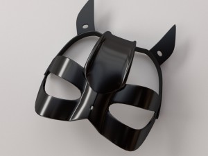 cat mask 3D 모델